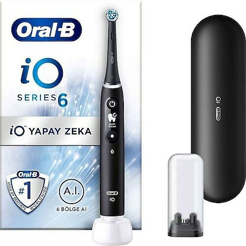 Oral-B İo 6 Şarjlı Diş Fırçası - Siyah