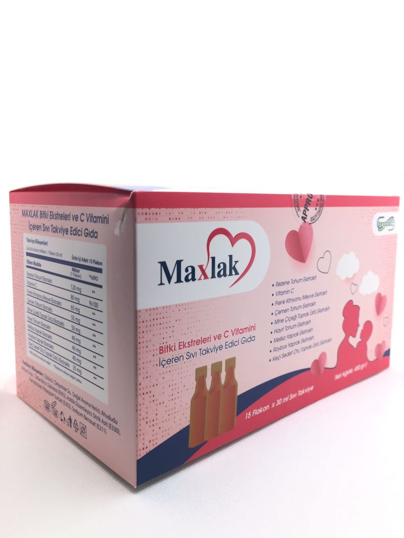Maxlak Anne Sutu Arttıcı 15 Flakon