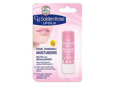 GOLDEN ROSE LIP BALM PEARL SHIMMER