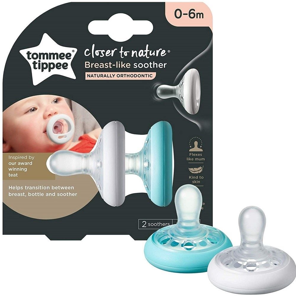Tommee Tippee Closer To Nature Breast-like Soother 0-6 Emzik