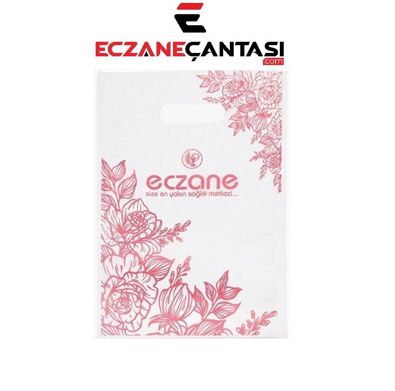 Eczane Bez Torba Küçük Boy El Geçme Eczane Çantası 22.5x32 cm 1000 li