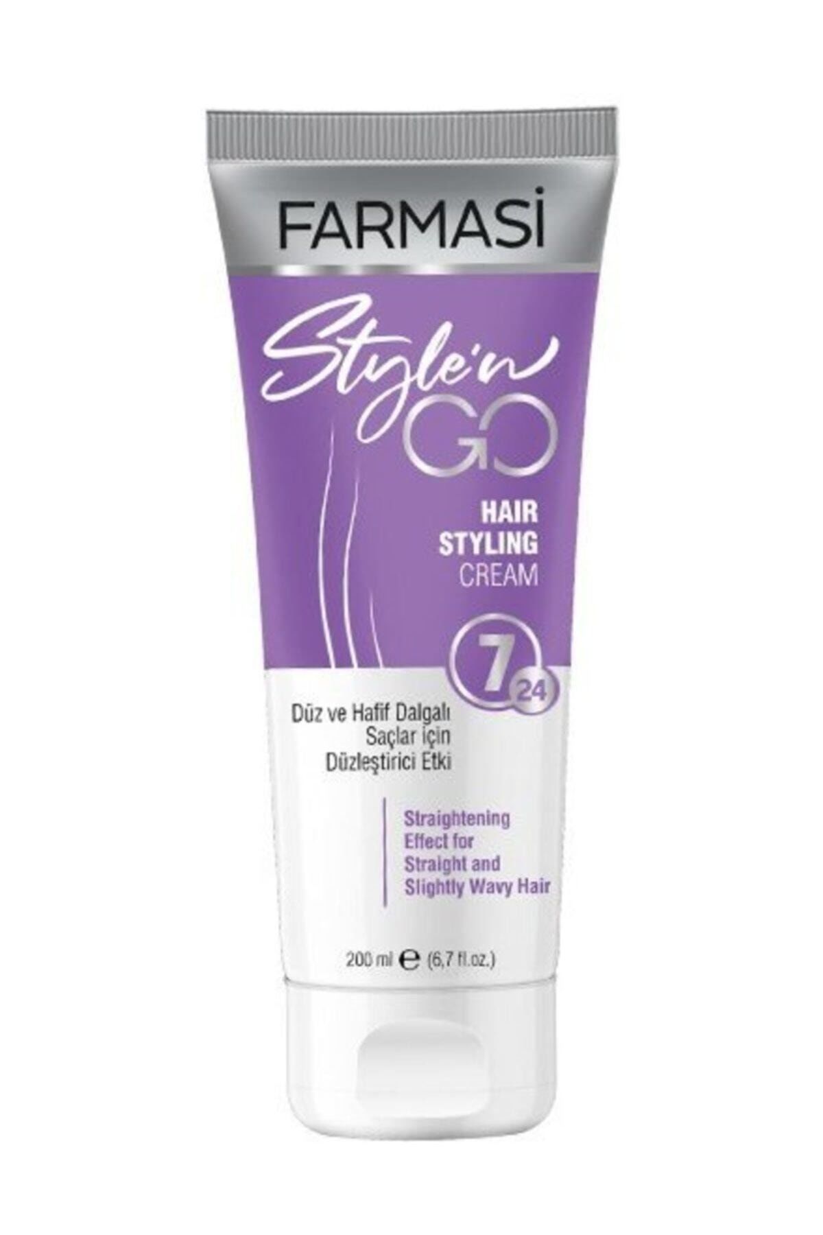 Farmasi Düz Hafif Dalgalı Saçlar İçin Düzleştirici Krem 200 ml