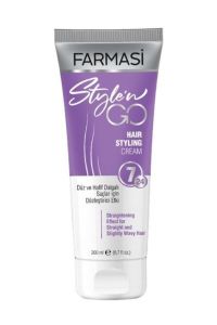 Farmasi Düz Hafif Dalgalı Saçlar İçin Düzleştirici Krem 200 ml