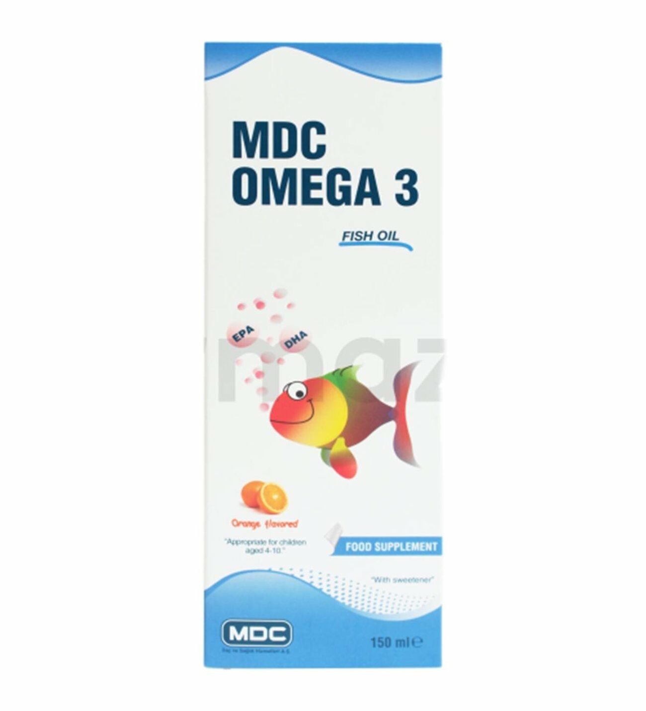 MDC Omega 3 Fishoil 150 ml - 5 Adet