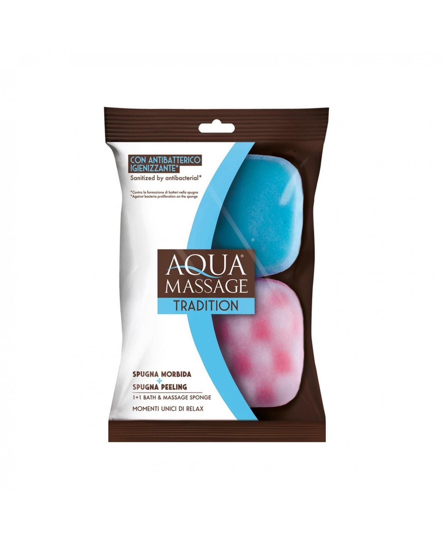 Aqua Massage Tradition Banyo Süngeri 2'li Art 6012