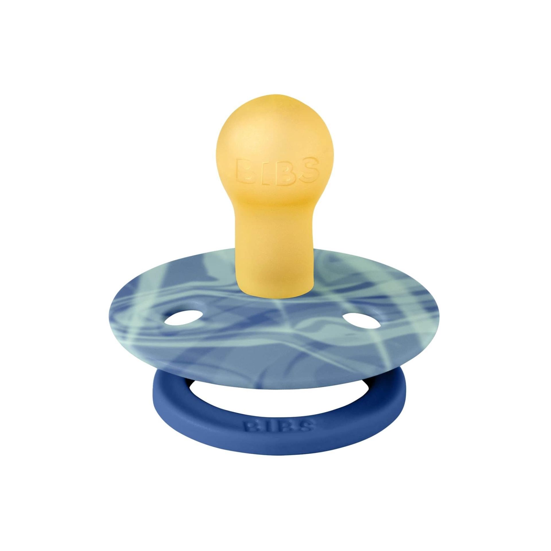 Bibs Colour Tie Dye Kauçuk Emzik - Ocean 0-6 Ay