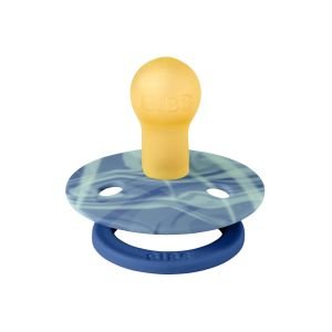 Bibs Colour Tie Dye Kauçuk Emzik - Ocean 0-6 Ay