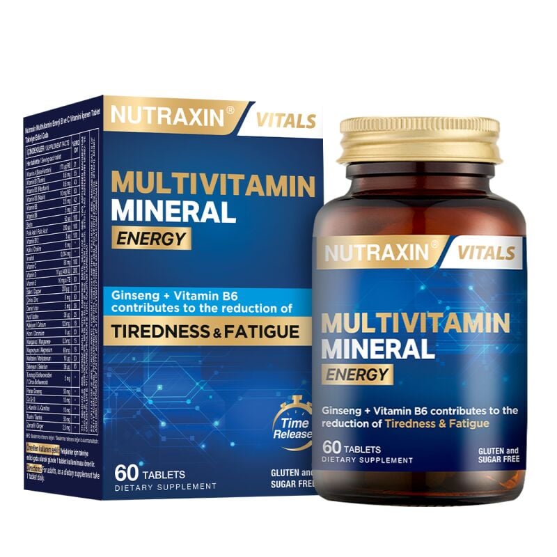 NUTRAXIN MULTIVIT COMPLEX ENERJI 60 TB