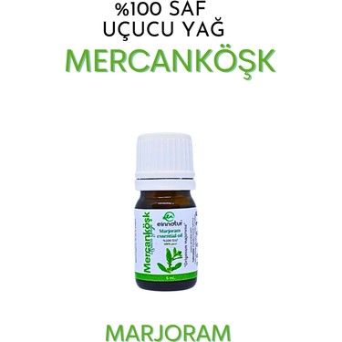 Einnatur Mercanköşk Uçucu Yağı %100 Saf Marjoram Essential Oil 5 ml