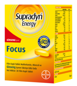 Supradyn Energy Focus Ginseng 30 Tablet