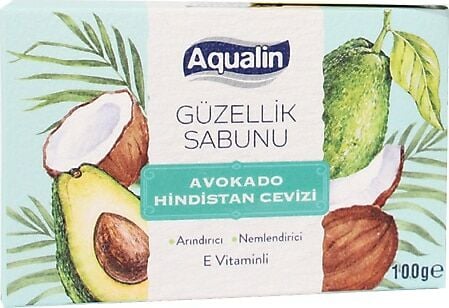 Aqualin Güzellik Sabunu Avokado Hindistan Cevizi 100 gr