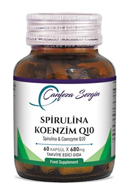 Canfeza Sezgin Spirulina Koenzim Q10 60 Kapsül