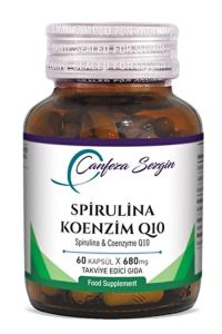 Canfeza Sezgin Spirulina Koenzim Q10 60 Kapsül