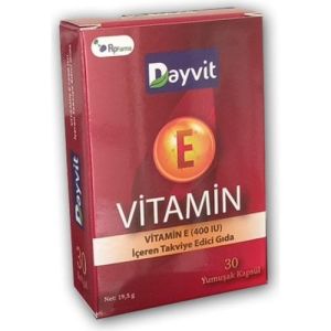 Dayvit E Vit 400 UI 30 Kapsül