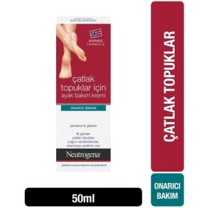 Neutrogena Onarıcı Bakım Çatlak Topuklar İçin Ayak Kremi 50 ml - 2 Adet