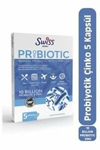 Swiss Bork Probiyotik Çinko 5 Kapsül