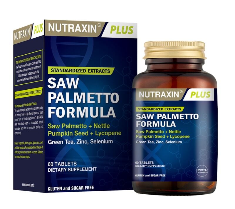 NUTRAXIN SAW PALMETTO 60 TAB