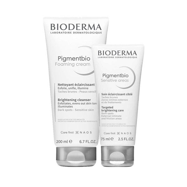 Bioderma Pigmentbio Foaming Cream 200 ml + Pigmentbio Sensitive Areas 75 ml
