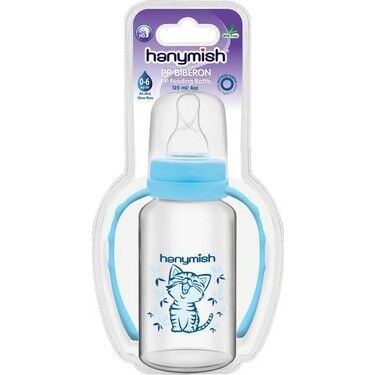 Hanymish Kod 437 PP Biberon Geniş Ağızlı Silikon 150 ml