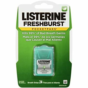 Listerine Fresh Burst Pocketpaks Nefes Şeritleri 24 Adet