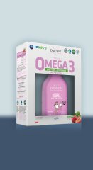 Zade Vital Omega 3 Balık Yağı Şurubu Çocuklar İçin Çilek Aromalı 100 Ml