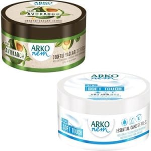 Arko Nem Değerli Yağlar Nemlendirici Krem Soft Touch 250 + 250 ml
