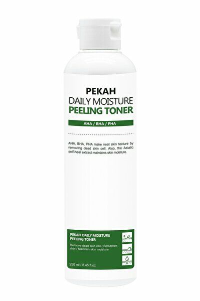 Pekah AHA BHA PHA İçeren Arındırıcı Temizleyici Aydınlatıcı Peeling Tonik 250 ml