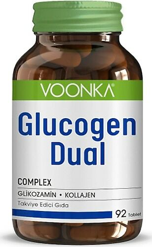 Voonka Glucogen Dual Glikozamin Sülfat ve Kollajen 90 Tablet