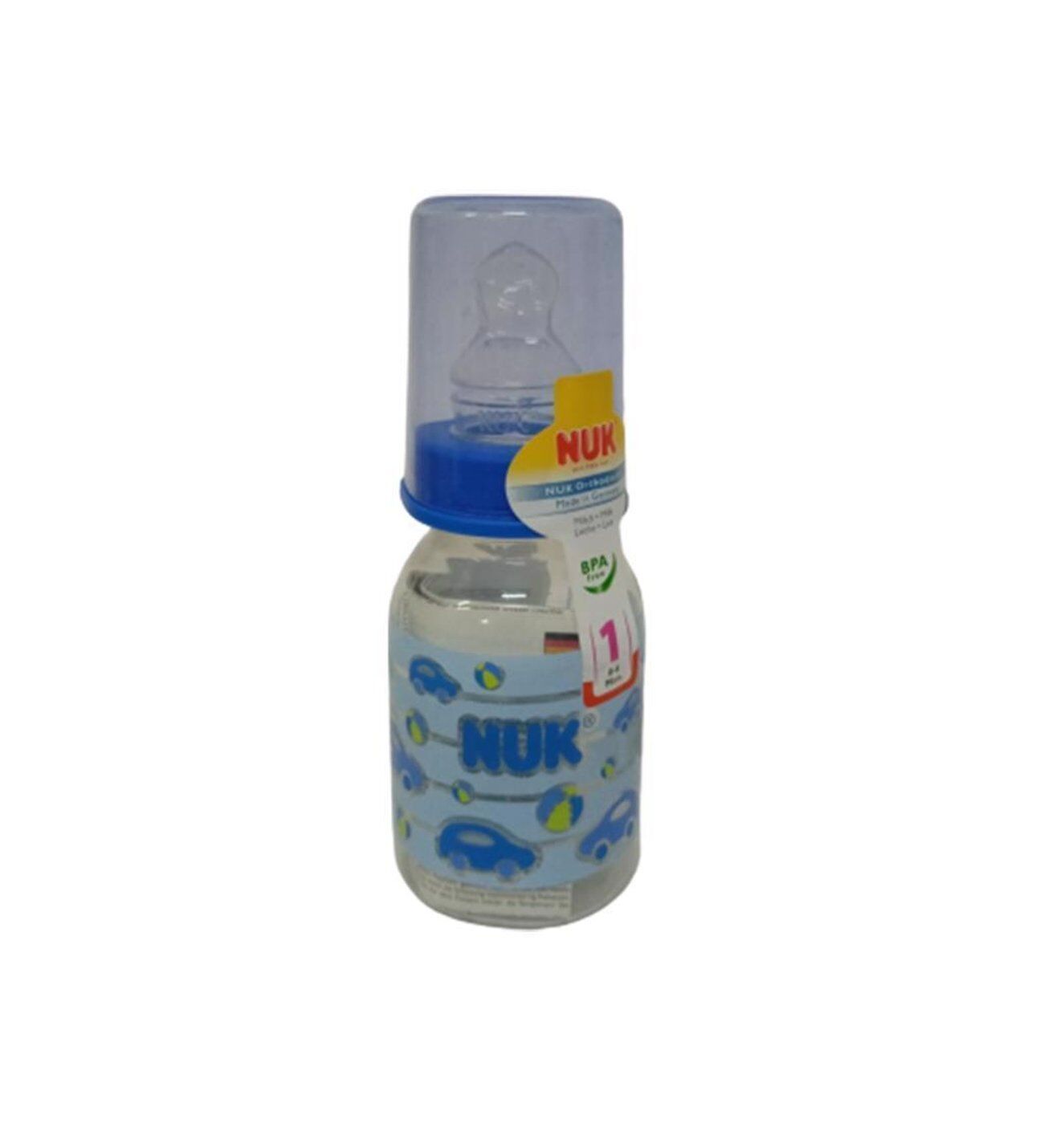 Nuk Silikon Emzikli Standart Pp Biberon Baby Blue 110 ml