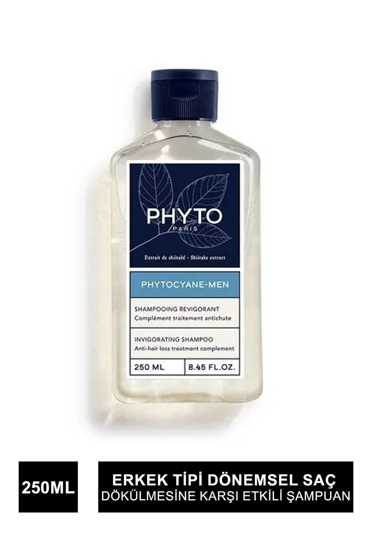 Phyto Phytocyane Erkek Tipi Dökülme Giderici Şampuan 250 ml