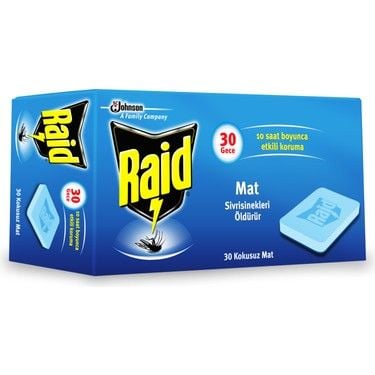 Raid Elektromat Isıtıcı+ 30 Mat Tablet