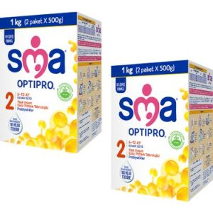 SMA Optipro Probiyotik 2 Devam Sütü 1000 gr - 2 Adet