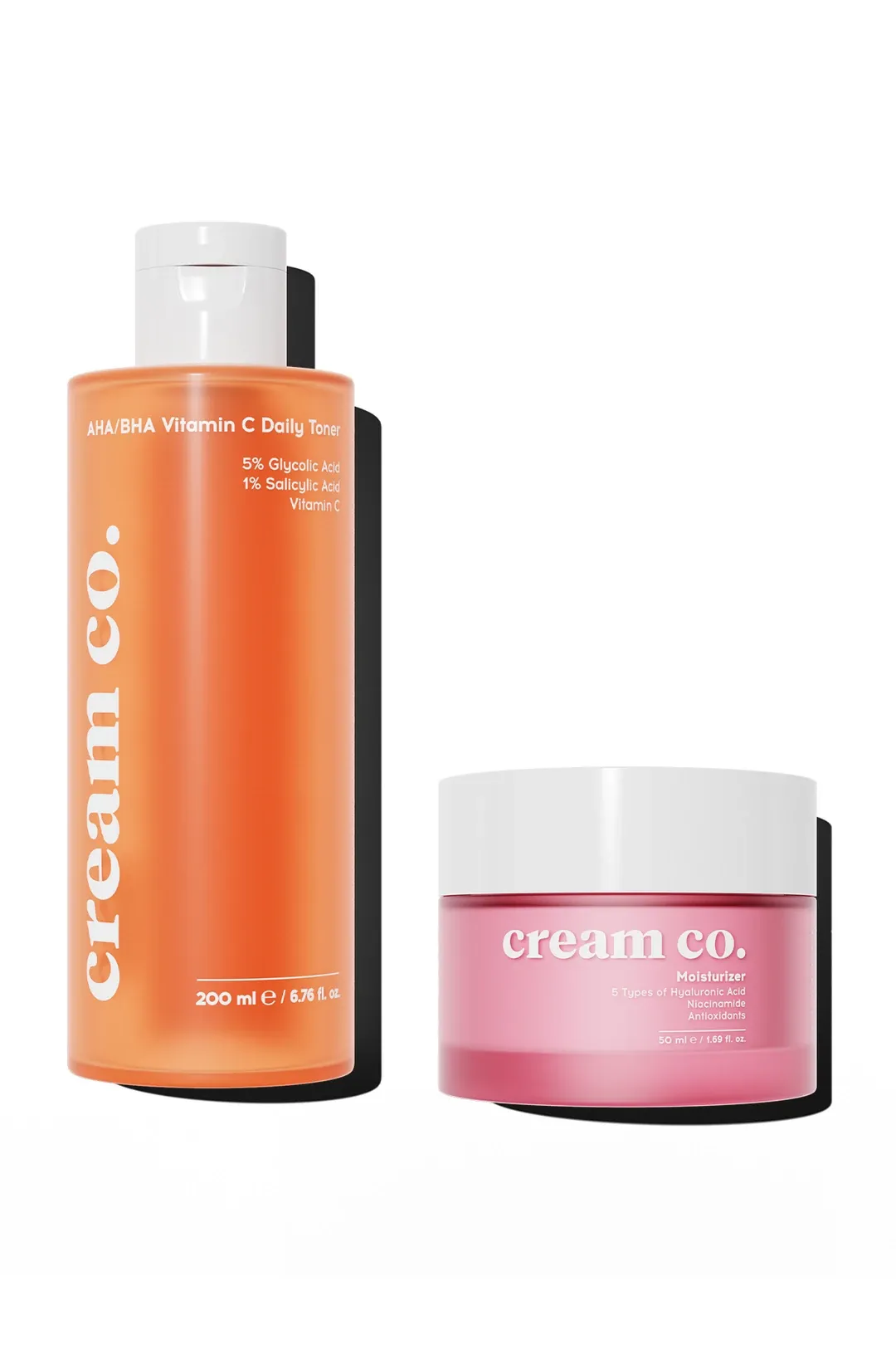 Cream Co. Arındırıcı Nemlendirici İkili Nt 200 ml + Mo 50 ml