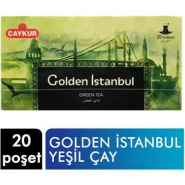 Çaykur Golden İstanbul Yeşil Çay 20'li