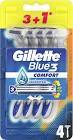 Gillette Blue3 Comfort Kullan At Tıraş Bıçağı 4'lü