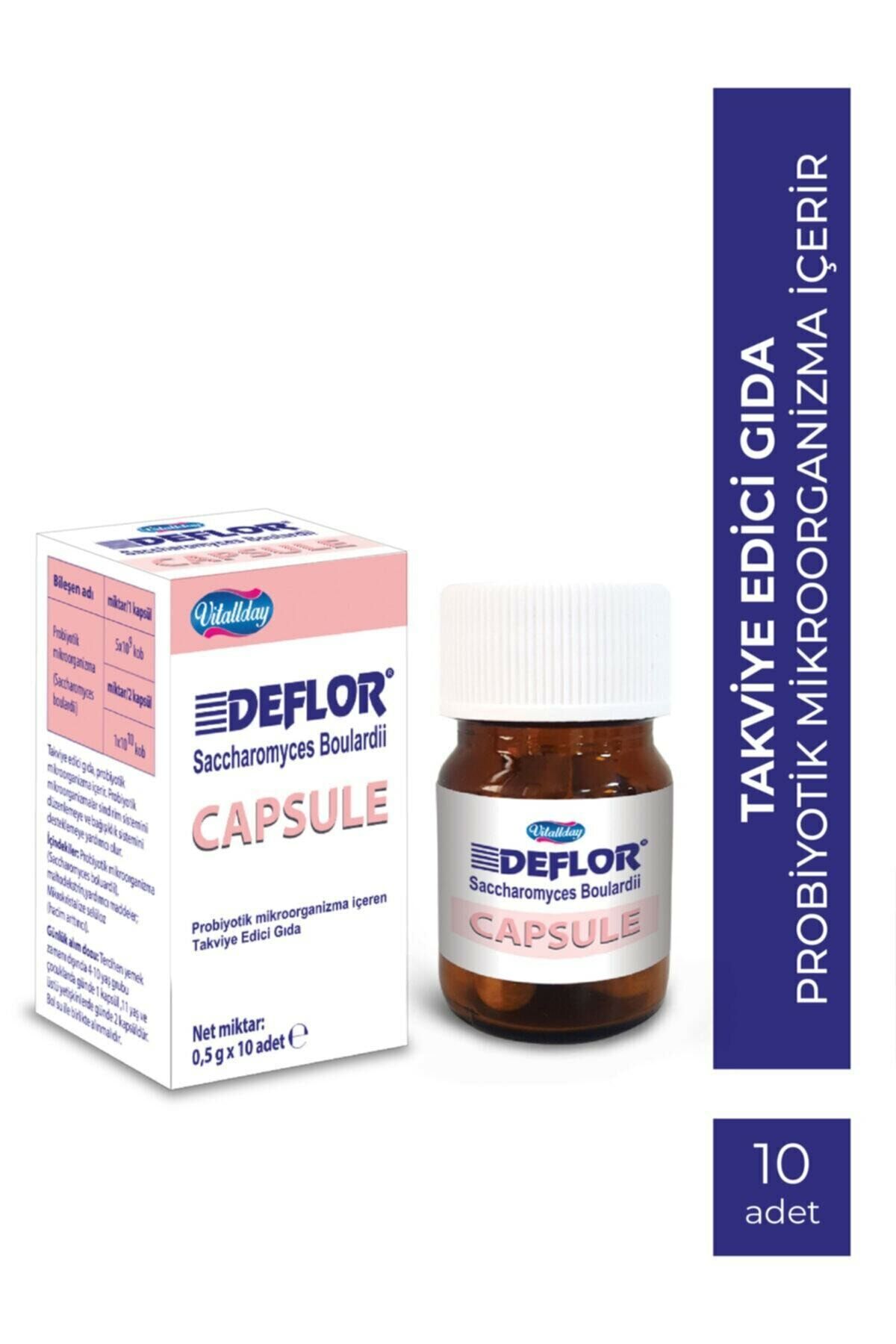 Deflor Probiyotik 10 Kapsül