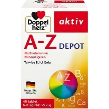 Doppelherz Aktiv A-Z Multivitamin 15 Efervesan Tablet