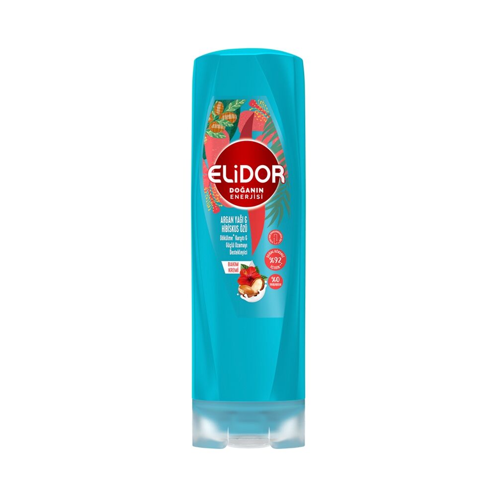 Elidor Saç Kremi Doğanın Enerjisi Argan Hibiskus Özlü 350 ml