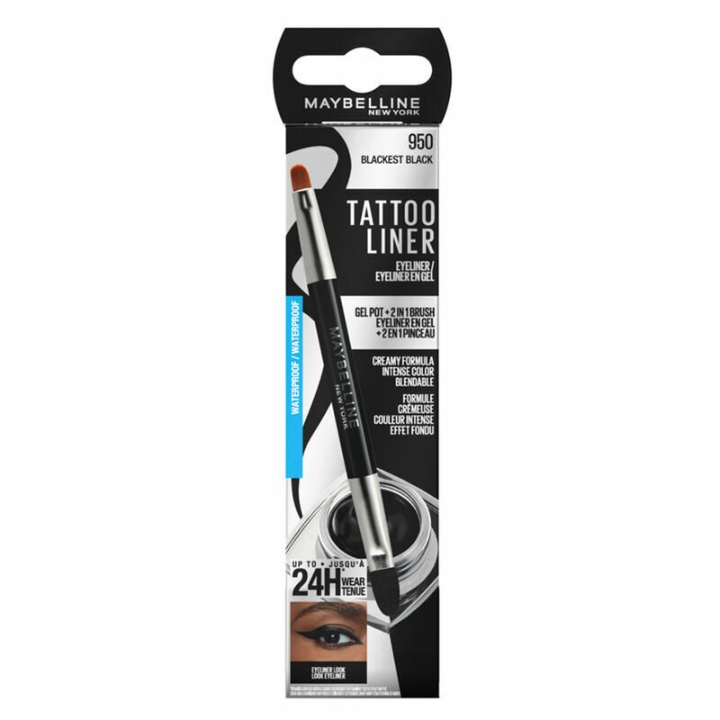 Maybelline New York Tattoo Liner Eyeliner 950 Blackest Black