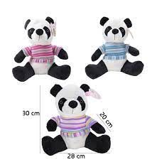 Torutoys Kazaklı Panda Peluş Oyuncak 30 cm