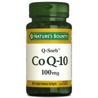 NATURES BOUNTY COENZYME Q-10 100 MG (Q-SORB) 30 SOFTGEL
