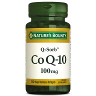 NATURES BOUNTY COENZYME Q-10 100 MG (Q-SORB) 30 SOFTGEL