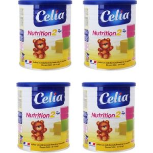 Celia Nutrition 2 Devam Sütü 6 - 12 Ay 400 gr - 4 Adet