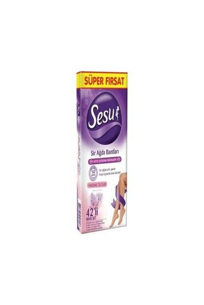 Sesu Ağda Bandı Normal Ciltler 42'li - Pembe