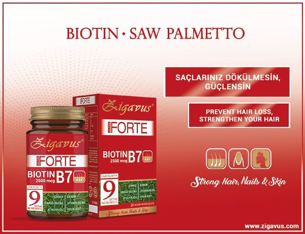 ZİGAVUS ULTRA FORTE CLİNİCAL BİOTİN TABLET