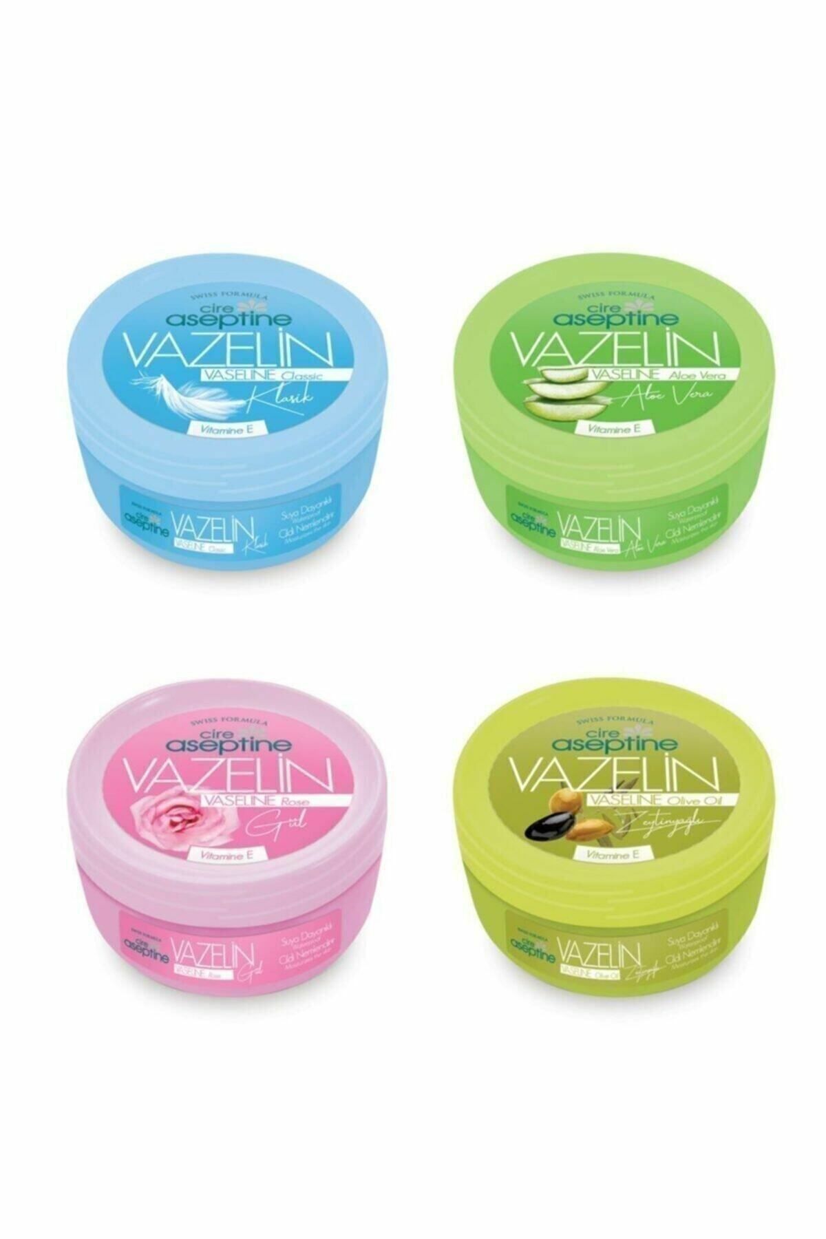 Cire Aseptine Vazelin 4'lü Karma Paket 150 ml