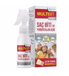 Multibit Bit Spreyi 100 ml + Çelik Tarak Hediyeli