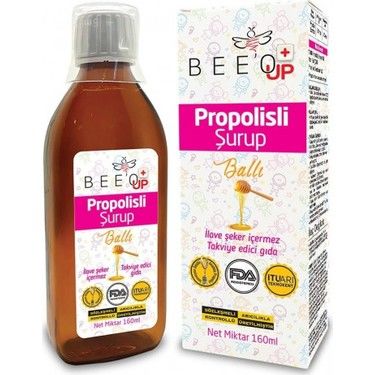 Bee'o Up Propolisli Şurup 160 ml