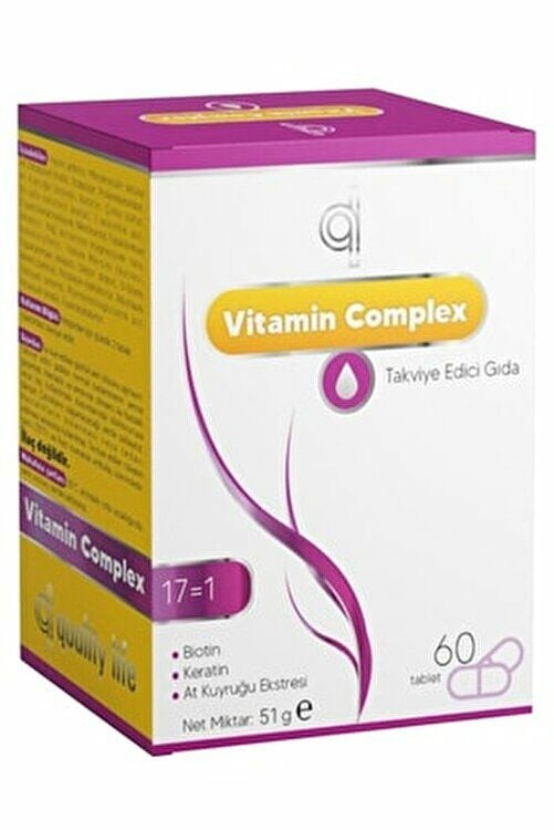 Quality Life Ql Hair Vitamin Complex 60 Tablet