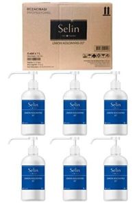 Selin Limon Kolonya Sprey Pompalı 1 lt - 6 Adet